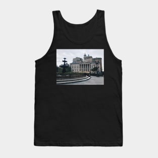 Downtown Brooklyn Courthouse Grey Skies Tank Top